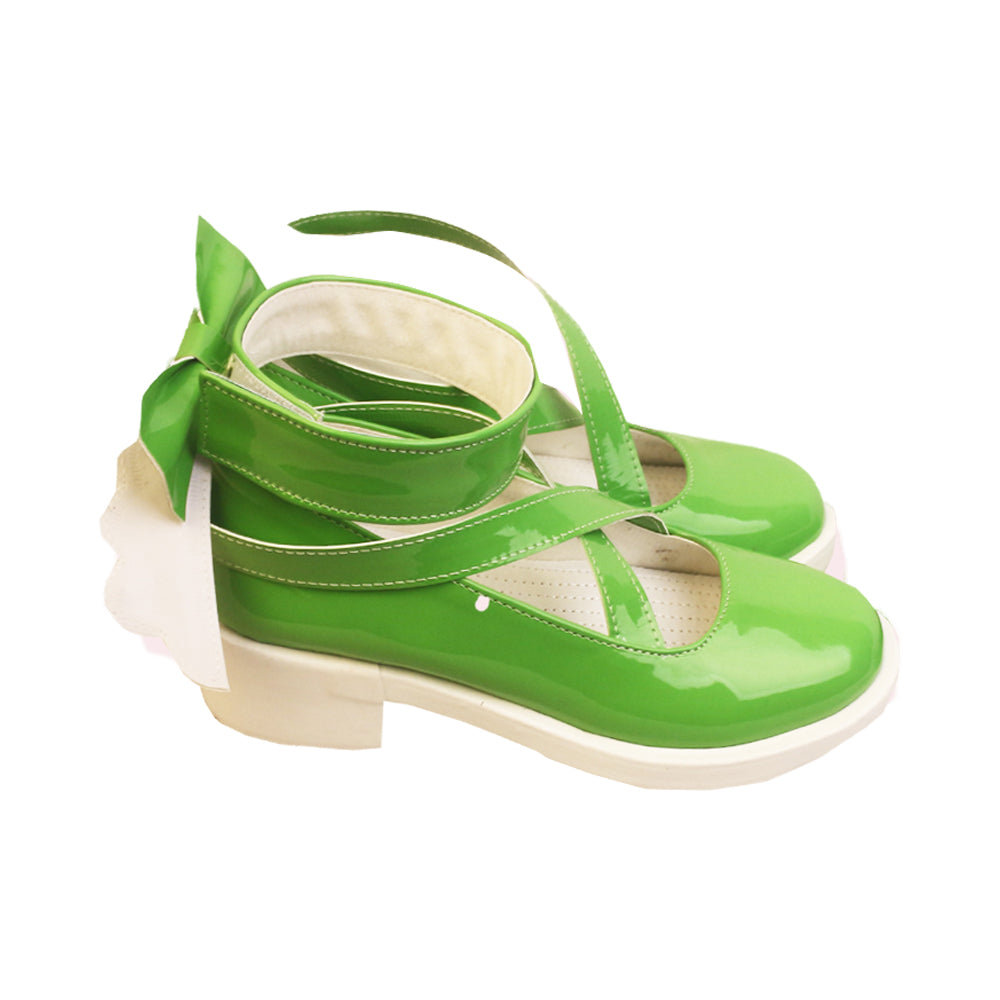 Anime Shugo Chara! Cosplay Amulet Clover Hinamori Amu Cosplay Shoes