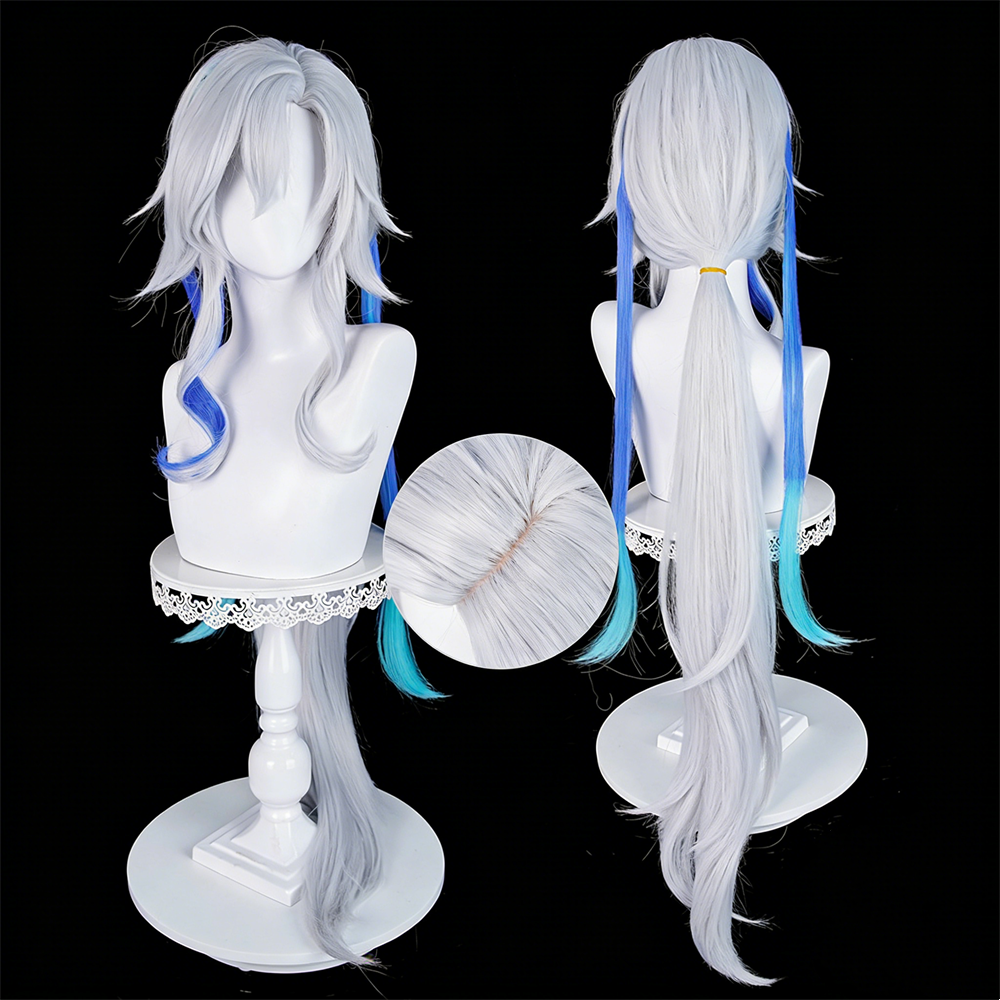 【In Stock】Game Genshin Impact Cosplay Neuvillette: Melusent Gift Cosplay Wig