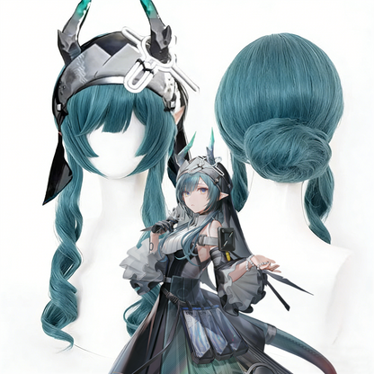 【In Stock】Game Arknights:Endfield Cosplay ザイヒ 자이히 Xaih Cosplay Wig