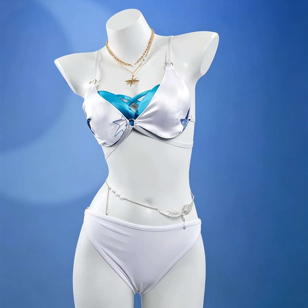 【In Stock】Game Honkai: Star Rail Cosplay Robin Swimsuit Cosplay Costume