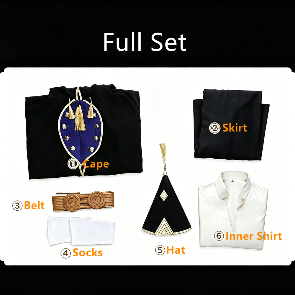 【In Stock】Anime Witch Hat Atelier Cosplay Olruggio Cosplay Costume