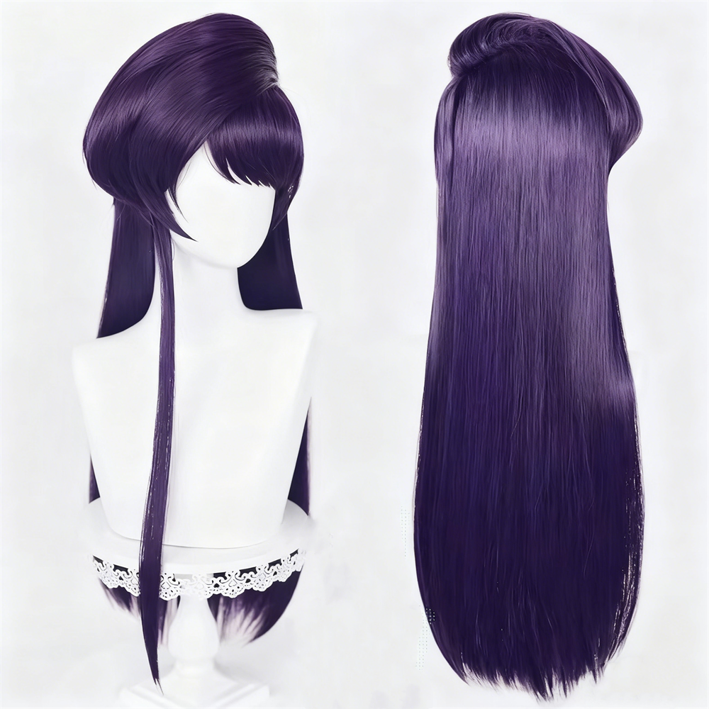 【In Stock】Anime Komi Can't Communicate Cosplay こみ しょうこ Komi Shouko Cosplay Wig