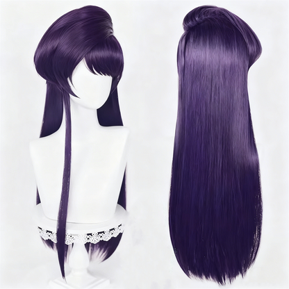 【In Stock】Anime Komi Can't Communicate Cosplay こみ しょうこ Komi Shouko Cosplay Wig