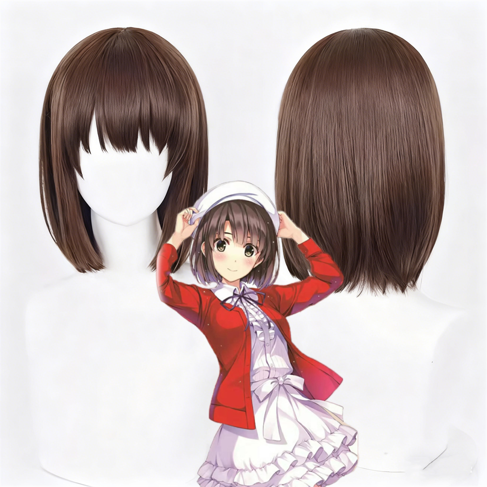【In Stock】Anime Saekano: How to Raise a Boring Girlfriend Cosplay Megumi Kato Cosplay Wig