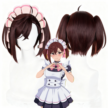 【In Stock】Anime ダンダダン Dandadan Cosplay Momo Ayase Maid Cosplay Wig