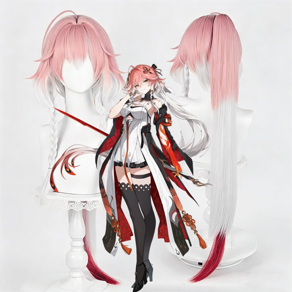 【In Stock】Game Wuthering Waves Cosplay Changli Cosplay Wig