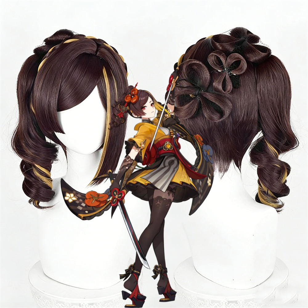【In Stock】Game Genshin Impact Cosplay Chiori Cosplay Wig
