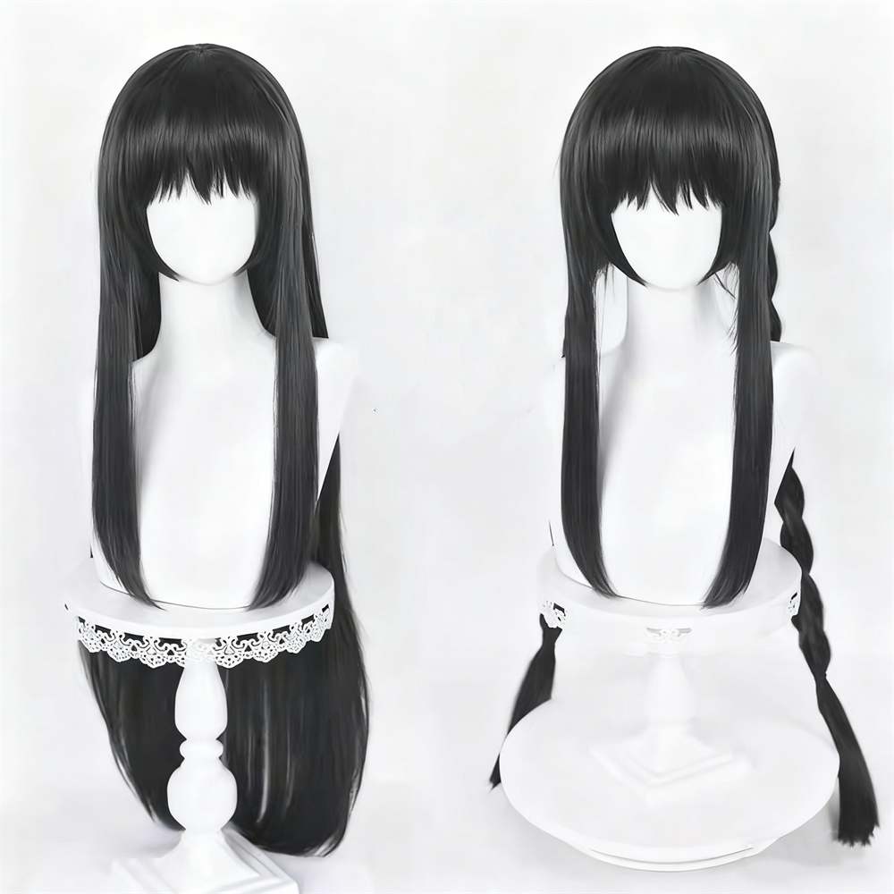 【In Stock】Anime Puella Magi Madoka Magica Cosplay Homura Akemi Cosplay Wig