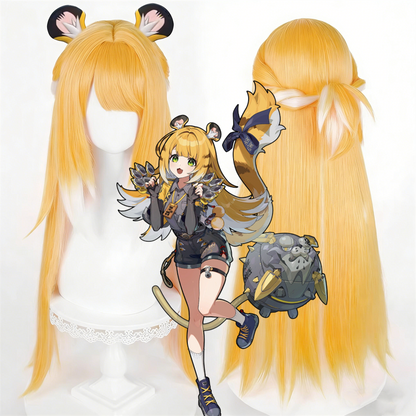 【In Stock】Game Zenless Zone Zero Cosplay Ju Fufu Cosplay Wig