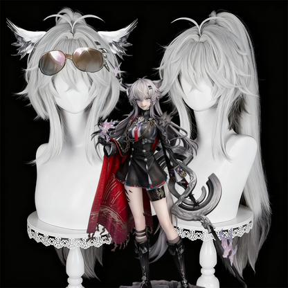 【In Stock】Game Arknights Cosplay Lappland the Decadenza Disorderly Humility Cosplay Wig