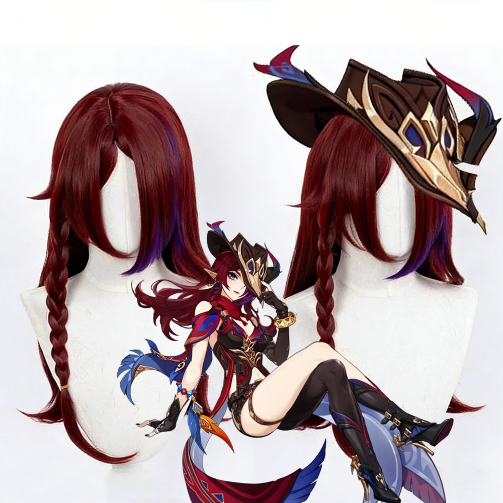 【In Stock】Game Genshin Impact Cosplay Chasca Cosplay Wig