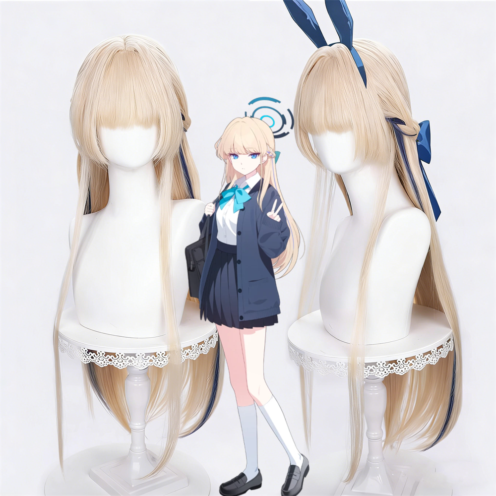【In Stock】Game Azur Lane Cosplay Asuma Toki Cosplay Wig Long Hair