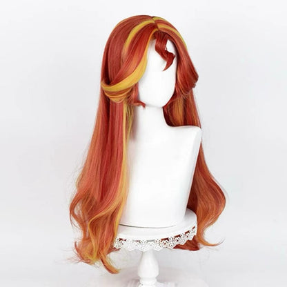 【In Stock】Anime My Little Pony Cosplay Sunset Shimmer Cosplay Wig