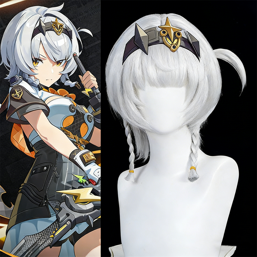 【In Stock】Game Zenless Zone Zero Cosplay Silver Soldier - Anby Cosplay Wig