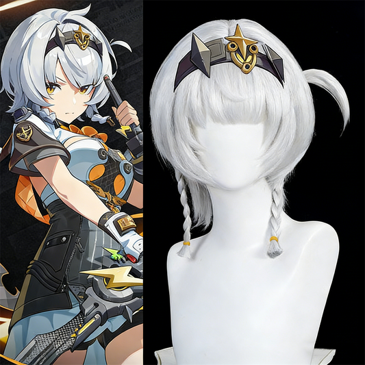 【In Stock】Game Zenless Zone Zero Cosplay Silver Soldier - Anby Cosplay Wig