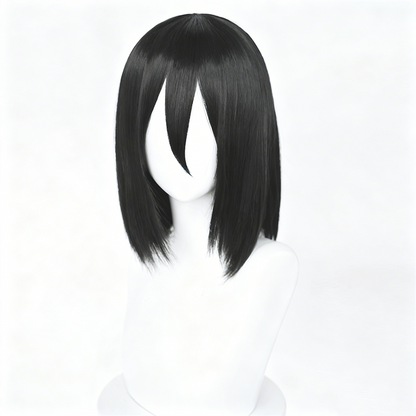 【In Stock】Anime Attack On Titan Cosplay エレン・イェーガー Eren Yeager ミカサ・アッカーマン Mikasa Ackerman Cosplay Wig