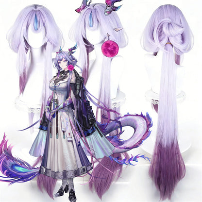 【In Stock】Game Arknights Cosplay Jun Cosplay Wig
