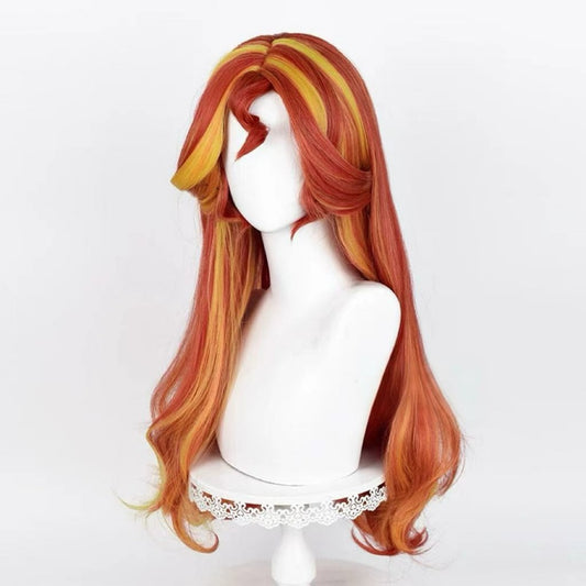 【In Stock】Anime My Little Pony Cosplay Sunset Shimmer Cosplay Wig