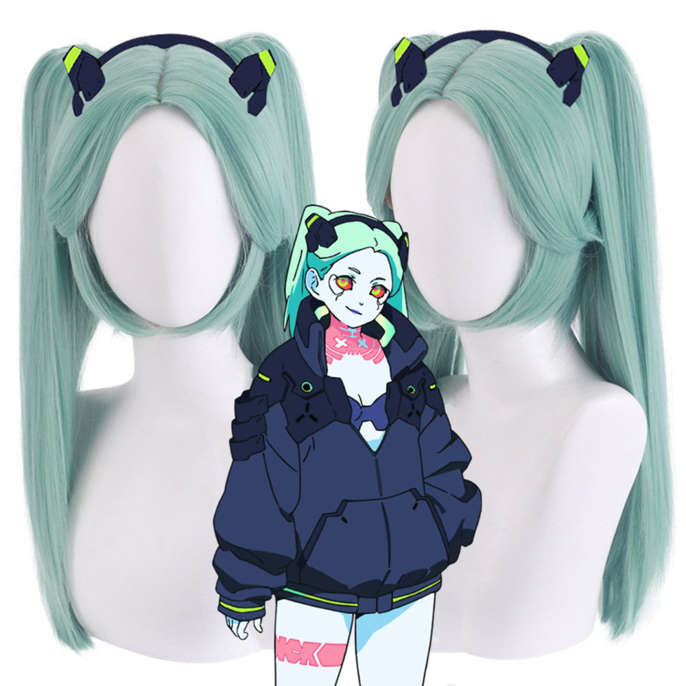 【In Stock】Anime Cyberpunk: Edgerunners Cosplay レベッカ Rebecca Cosplay Wig