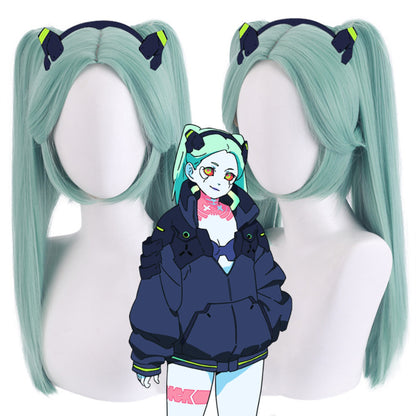 【In Stock】Anime Cyberpunk: Edgerunners Cosplay レベッカ Rebecca Cosplay Wig