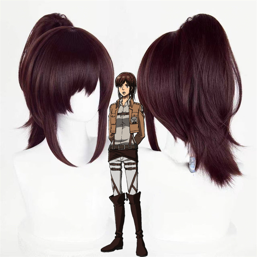 【In Stock】Anime Attack On Titan Cosplay Sasha Braus Cosplay Wig