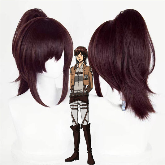 【In Stock】Anime Attack On Titan Cosplay Sasha Braus Cosplay Wig