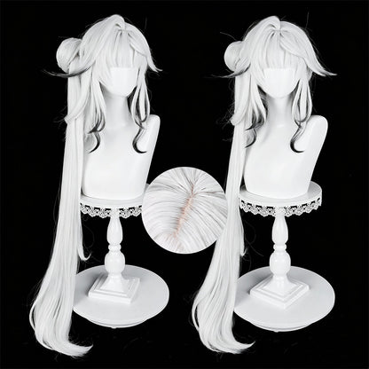 【In Stock】Game Wuthering Waves Cosplay The Moon Fox Hsin Cosplay Wig