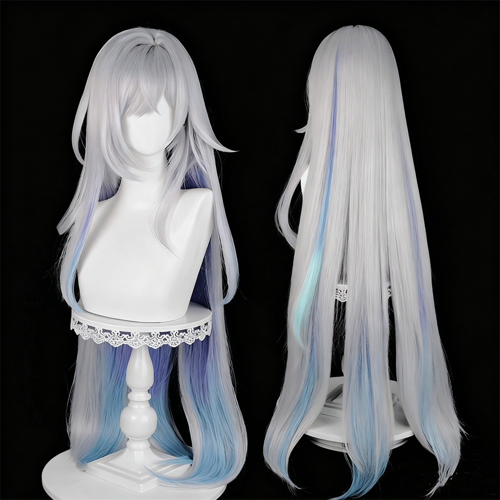 【In Stock】Game Genshin Impact Cosplay Skirk Void Star Cosplay Wig