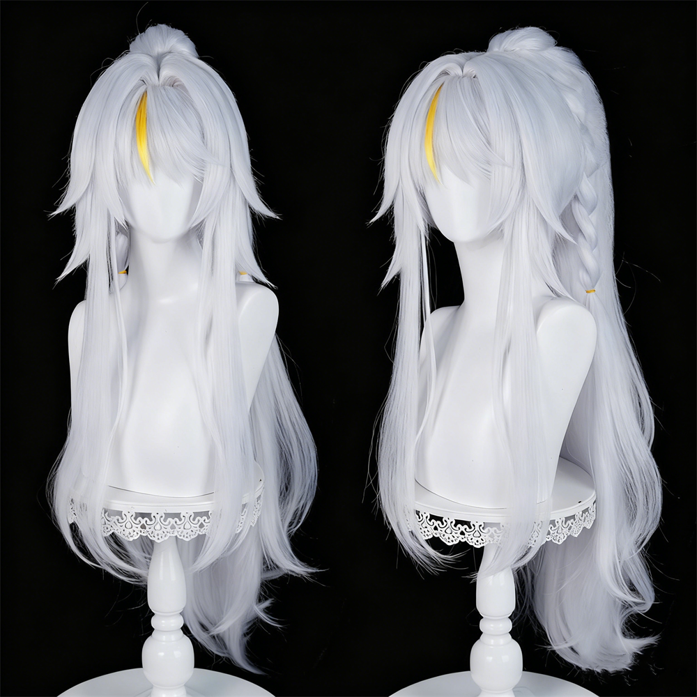 【In Stock】Game Genshin Impact Cosplay Zibai Cosplay Wig