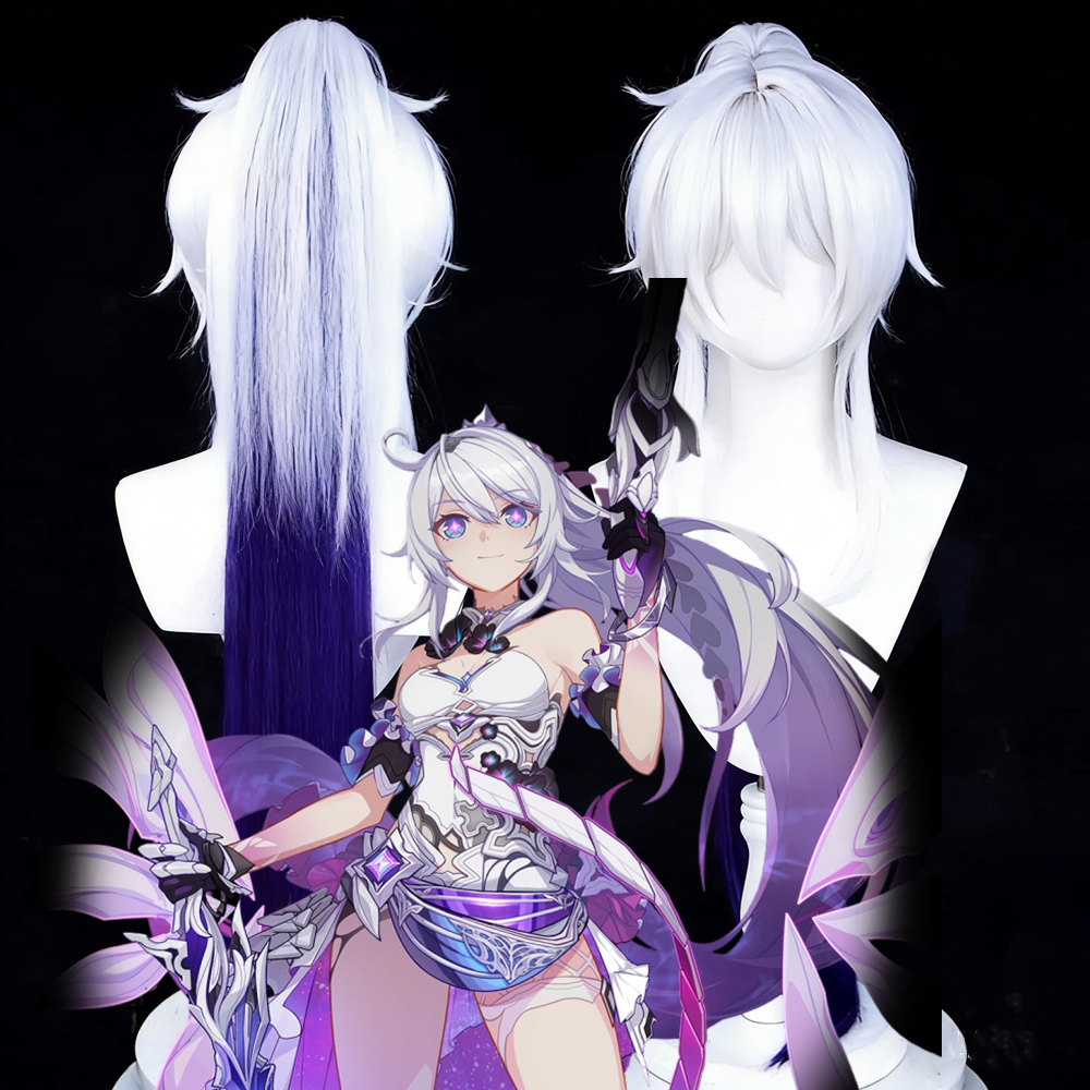 【In Stock】Game Honkai Impact 3rd Cosplay キアナ・カスラナ Kiana Kaslana Cosplay Wig