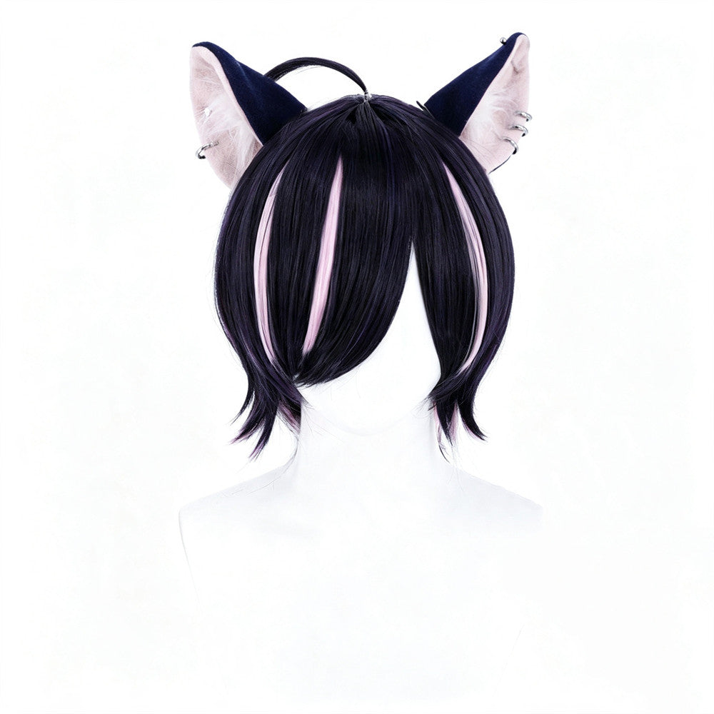 【In Stock】Anime Chainsmoker Cat Yani Neko ヤニねこ Cosplay Hameko Easygoing Anal Angel Cosplay Wig