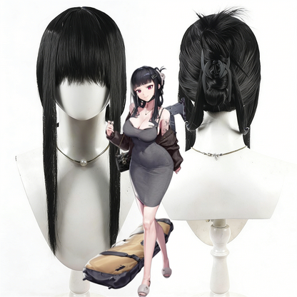 【In Stock】Game 승리의여신: 니케 Goddess of Victory: Nikke Cosplay D : 킬러 와이프 D：キラーワイフ D: Killer Wife Cosplay Wig
