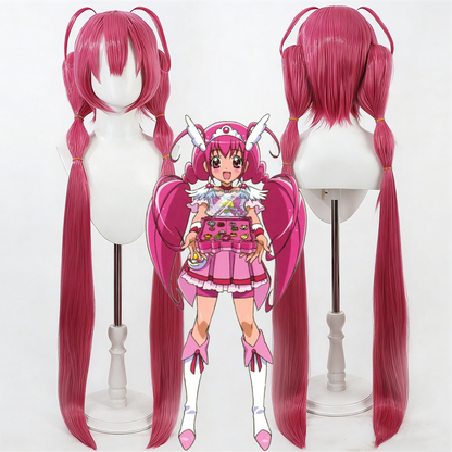 【In Stock】Anime Smile Pretty Cure! スマイルプリキュア！Cosplay Hoshizora Miyuki Cosplay Wig