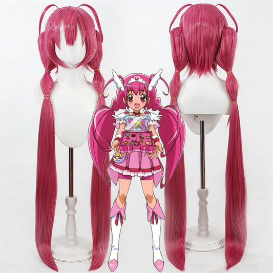 【In Stock】Anime Smile Pretty Cure! スマイルプリキュア！Cosplay Hoshizora Miyuki Cosplay Wig