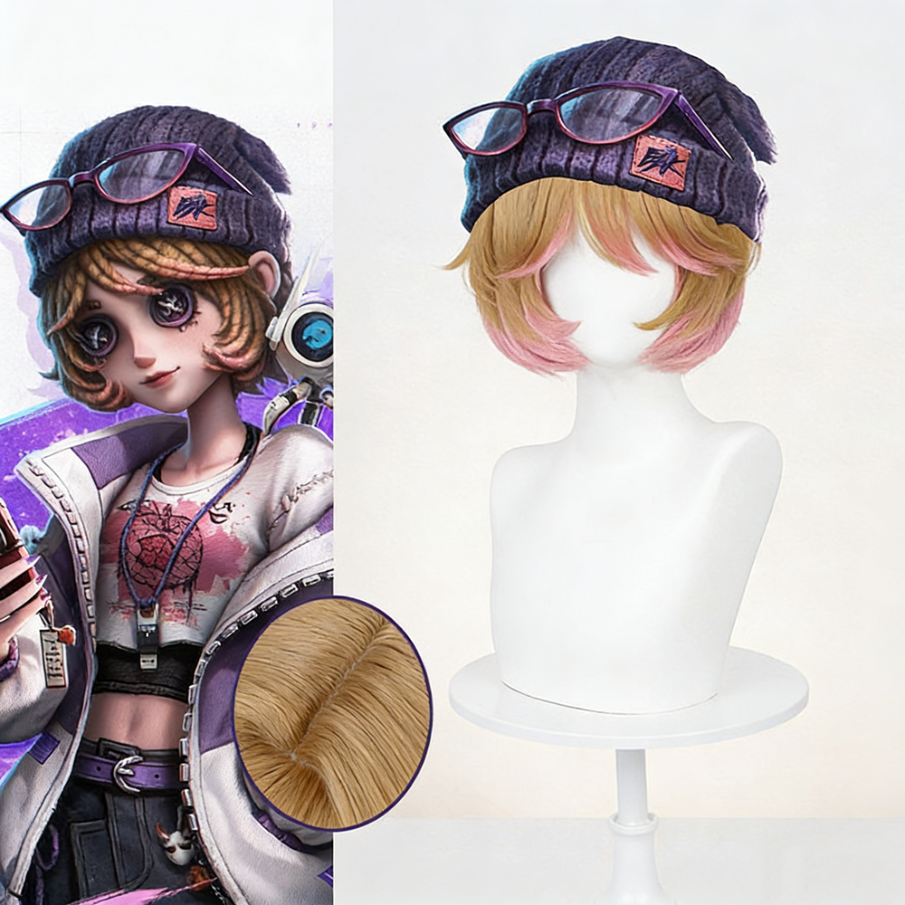 【In Stock】Game Identity V Cosplay Mechanic - BLK.Tracy Cosplay Wig