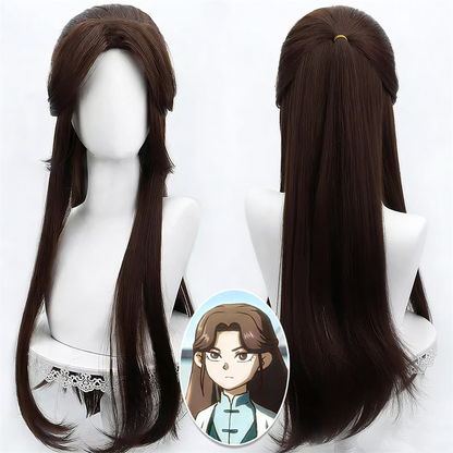 【In Stock】Anime Scissor Seven Cosplay Huilian Jiang Chairman Jiang Cosplay Wig