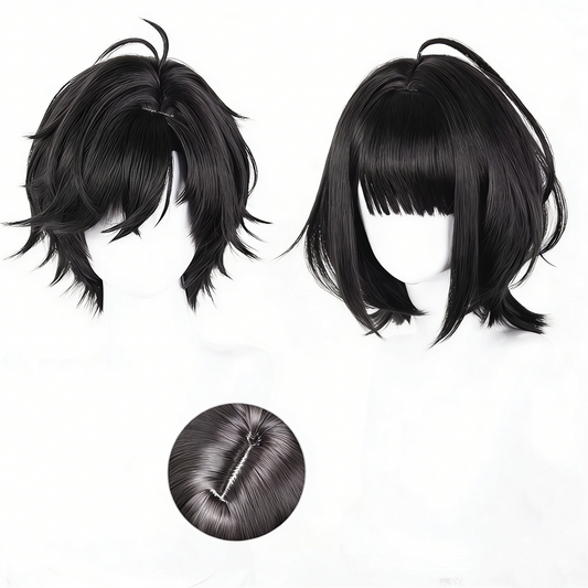 【In Stock】Game Delta Force Cosplay Arknights x Delta Force Luna x Dark Skyline Cosplay Wig
