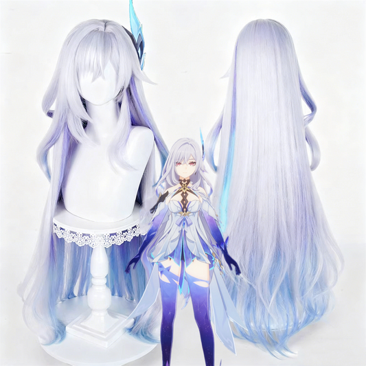 【In Stock】Game Genshin Impact Cosplay Skirk Void Star Cosplay Wig