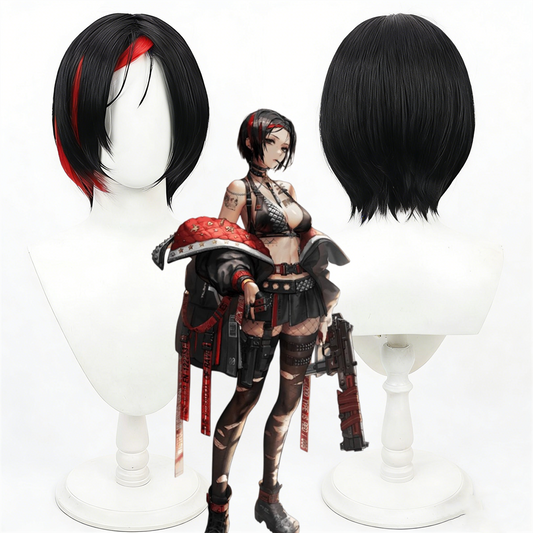 【In Stock】Game 승리의여신: 니케 Goddess of Victory: Nikke Cosplay 크로우 クロウ Crow Cosplay Wig