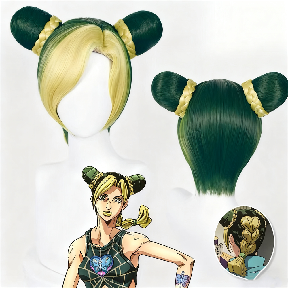 【In Stock】Anime JoJo's Bizarre Adventure Cosplay Jolyne Cujoh Cosplay Wig