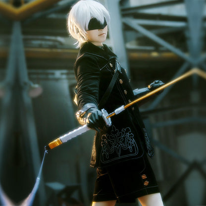 【In Stock】Game NieR: Automata Cosplay YoRHa No.9 Type S Cosplay Costume - Cosplay Costumes