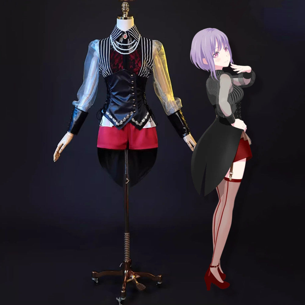 【In Stock】Anime BanG Dream! Ave Mujica Cosplay Amoris Nyamu Yūtenji Cosplay Costume