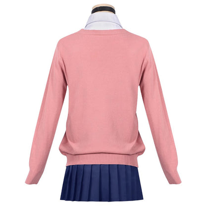 【In Stock】Anime Dandadan Cosplay Momo Ayase School Uniform Cosplay Costume