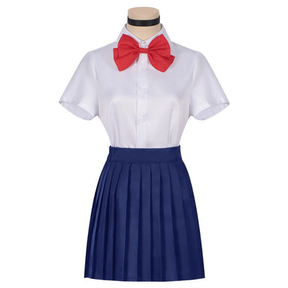 【In Stock】Anime Dandadan Cosplay Momo Ayase School Uniform Cosplay Costume