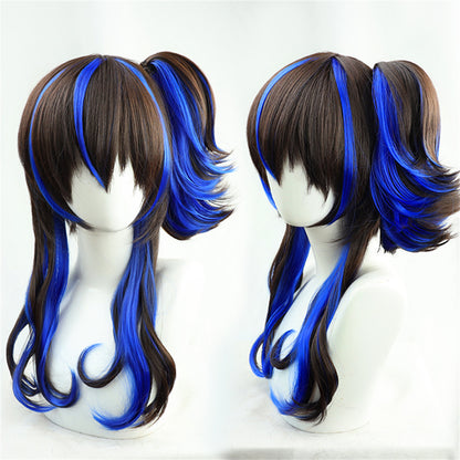 【In Stock】Game Umamusume:Pretty Derby Cosplay  ダイタクヘリオス Daitaku Helios Cosplay Wig With Ears and Tail