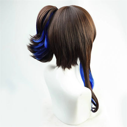 【In Stock】Game Umamusume:Pretty Derby Cosplay  ダイタクヘリオス Daitaku Helios Cosplay Wig With Ears and Tail