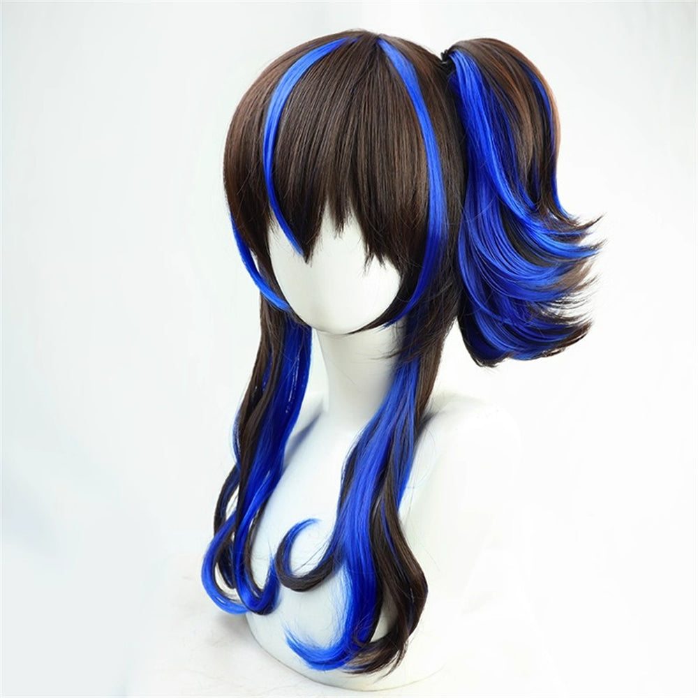 【In Stock】Game Umamusume:Pretty Derby Cosplay  ダイタクヘリオス Daitaku Helios Cosplay Wig With Ears and Tail