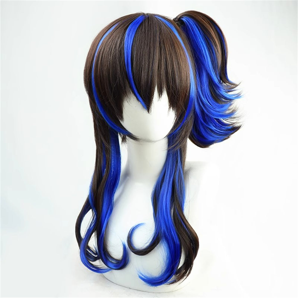 【In Stock】Game Umamusume:Pretty Derby Cosplay  ダイタクヘリオス Daitaku Helios Cosplay Wig With Ears and Tail