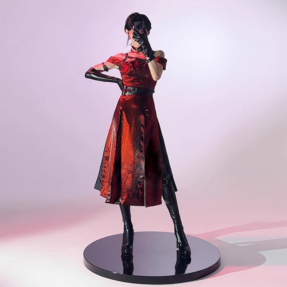 【In Stock】Game Love and Deepspace Cosplay Evol Cosplay Costume Red Dress