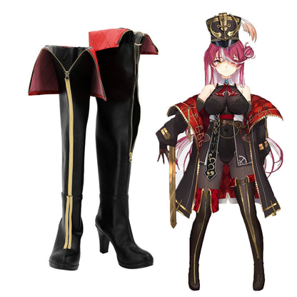 VTuber Hololive Virtua Cosplay Houshou Marine Cosplay Shoes